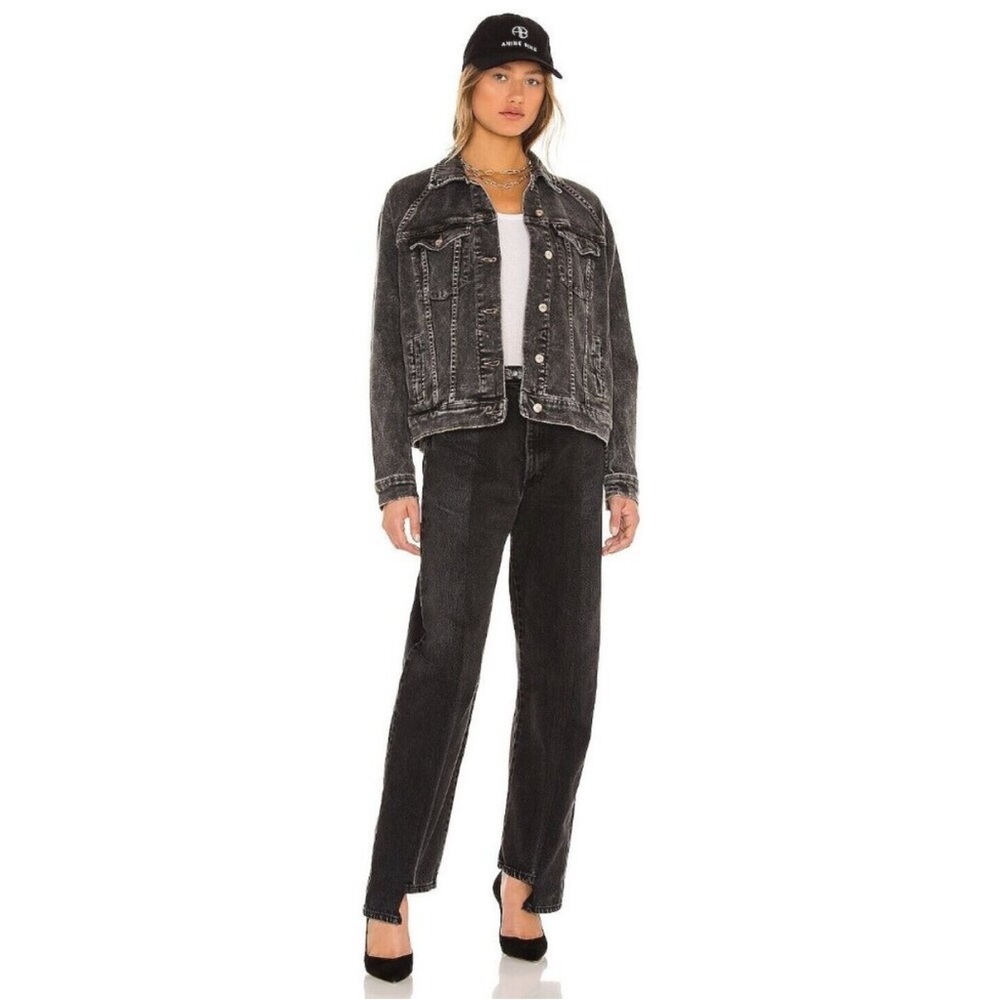 PISTOLA Hayden Raglan Sleeve Jacket Nightcap Acid Denim - Picture 2 of 15